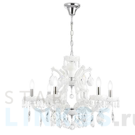 Купить Подвесная люстра Crystal Lux Blanca Re SP6 за 49 900 руб. в Туле фото 2 Купить с доставкой Подвесная люстра Crystal Lux Blanca Re SP6 в Туле фото 2