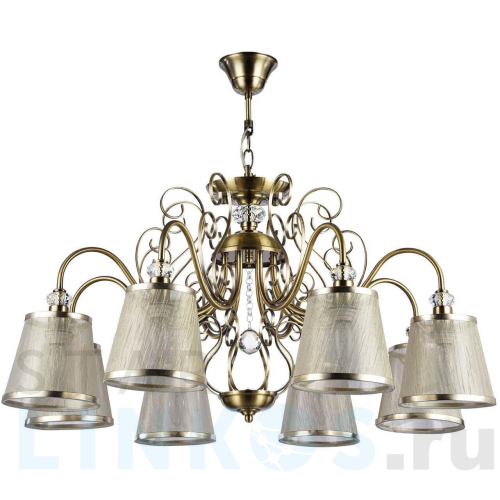 Купить Подвесная люстра Freya Driana FR2405-PL-08-BZ за 28 990 руб. в Туле Купить с доставкой Подвесная люстра Freya Driana FR2405-PL-08-BZ в Туле