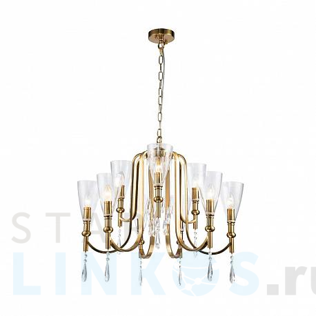 Купить Подвесная люстра Favourite Lyra 2968-9P за 57 800 руб. в Туле фото 2 Купить с доставкой Подвесная люстра Favourite Lyra 2968-9P в Туле фото 2