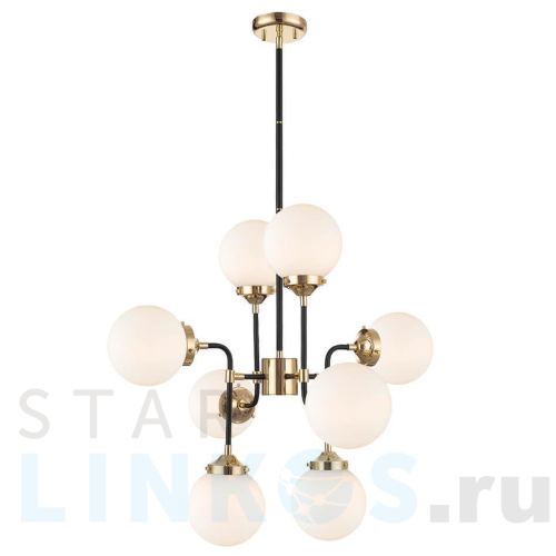 Купить Подвесная люстра Zumaline Riano P0454-08D-SDAA за 77 520 руб. в Туле Купить с доставкой Подвесная люстра Zumaline Riano P0454-08D-SDAA в Туле