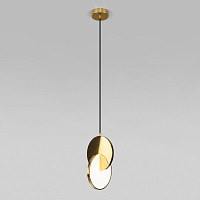 Купить Подвесной светодиодный светильник Eurosvet Lang 50225/1 Led золото в Туле