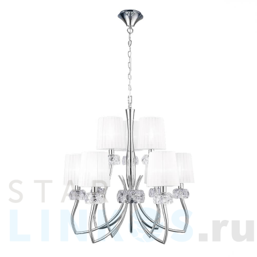 Купить Подвесная люстра Mantra Loewe 4630 за 150 987 руб. в Туле Купить с доставкой Подвесная люстра Mantra Loewe 4630 в Туле