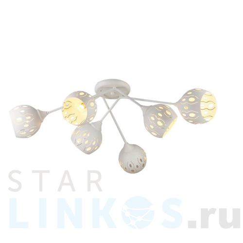 Купить Потолочная люстра Hiper Vienna H102-6 за 6 828 руб. в Туле Купить с доставкой Потолочная люстра Hiper Vienna H102-6 в Туле