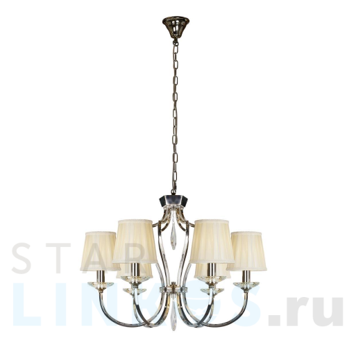 Купить Подвесная люстра iLamp Charm P2508-6 Nic за 44 190 руб. в Туле Купить с доставкой Подвесная люстра iLamp Charm P2508-6 Nic в Туле