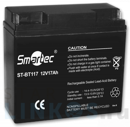Купить с доставкой Аккумуляторная батарея Smartec ST-BT117 в Туле
