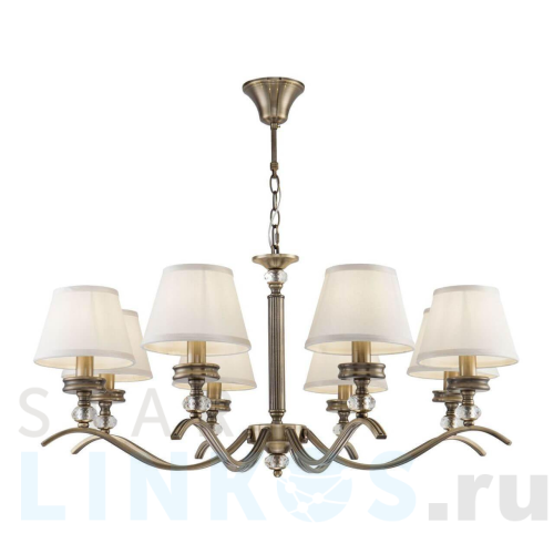 Купить Подвесная люстра Freya Alessandra FR2016PL-08BZ за 26 590 руб. в Туле Купить с доставкой Подвесная люстра Freya Alessandra FR2016PL-08BZ в Туле