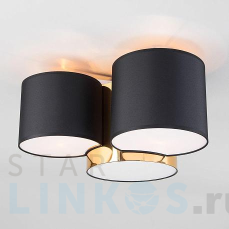Купить Потолочный светильник TK Lighting 3445 Mona Black/Gold за 24 400 руб. в Туле фото 2 Купить с доставкой Потолочный светильник TK Lighting 3445 Mona Black/Gold в Туле фото 2