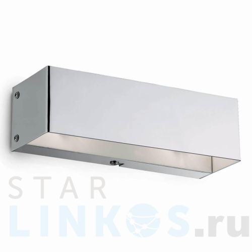 Купить Настенный светильник Ideal Lux Flash AP2 Cromo 007397 за 8 800 руб. в Туле Купить с доставкой Настенный светильник Ideal Lux Flash AP2 Cromo 007397 в Туле