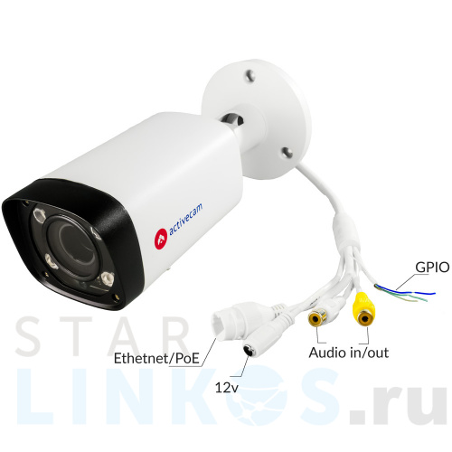 Купить с доставкой 4 Мп IP-камера ActiveCam AC-D2143ZIR6 с motor-zoom и ИК-подсветкой до 60 м в Туле фото 3