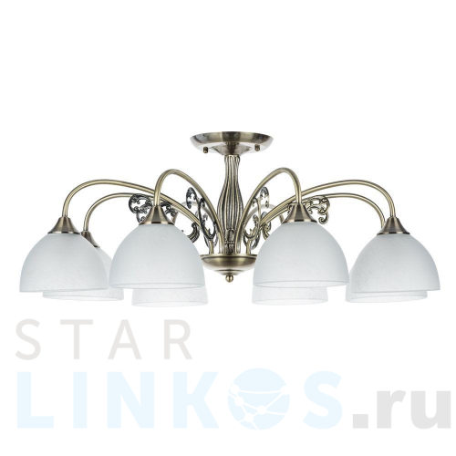 Купить Потолочная люстра Arte Lamp Spica A3037PL-8AB за 11 990 руб. в Туле Купить с доставкой Потолочная люстра Arte Lamp Spica A3037PL-8AB в Туле