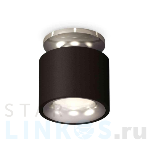 Купить с доставкой Комплект накладного светильника Ambrella light Techno Spot XS7511081 SBK/PSL черный песок/серебро полированное (N7927, C7511, N7012) в Туле