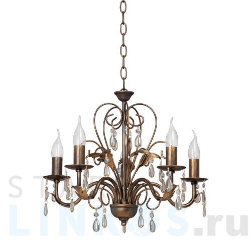 Купить с доставкой Подвесная люстра Vitaluce V1249/5 в Туле