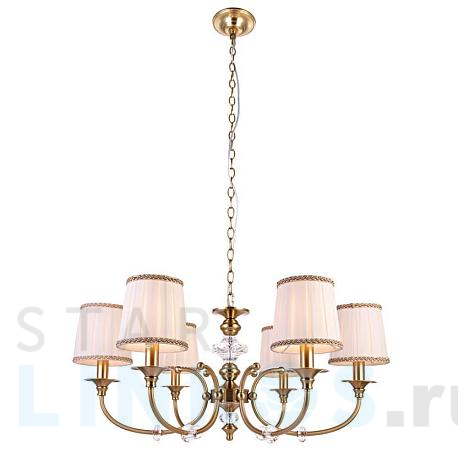 Купить Подвесная люстра Crystal Lux Iridium SP6 за 22 500 руб. в Туле фото 2 Купить с доставкой Подвесная люстра Crystal Lux Iridium SP6 в Туле фото 2