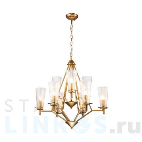 Купить Подвесная люстра Favourite Raute 2964-9P за 25 000 руб. в Туле Купить с доставкой Подвесная люстра Favourite Raute 2964-9P в Туле