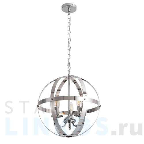 Купить Подвесная люстра Arte Lamp Babbu A1087SP-3CC за 16 240 руб. в Туле Купить с доставкой Подвесная люстра Arte Lamp Babbu A1087SP-3CC в Туле