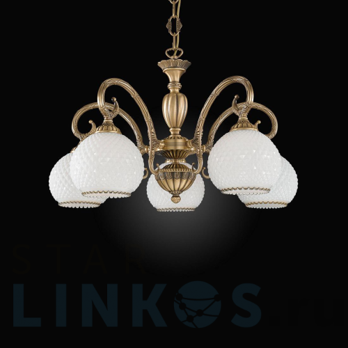 Купить Подвесная люстра Reccagni Angelo L.8400/5 за 109 389 руб. в Туле Купить с доставкой Подвесная люстра Reccagni Angelo L.8400/5 в Туле