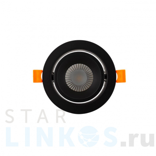 Купить с доставкой Встраиваемый светодиодный светильник Denkirs DK4000-BK в Туле фото 3