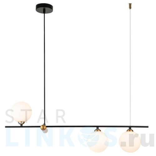 Купить Подвесная люстра Indigo Opaco 11015/3P Black V000152 за 19 000 руб. в Туле Купить с доставкой Подвесная люстра Indigo Opaco 11015/3P Black V000152 в Туле