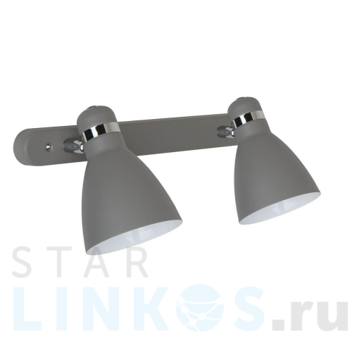 Купить Спот Arte Lamp Mercoled A5049AP-2GY за 2 790 руб. в Туле Купить с доставкой Спот Arte Lamp Mercoled A5049AP-2GY в Туле