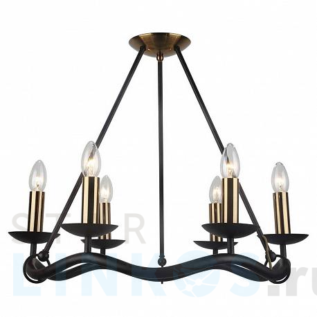 Купить Подвесная люстра Lussole Lgo GRLSP-0212 за 13 772 руб. в Туле фото 2 Купить с доставкой Подвесная люстра Lussole Lgo GRLSP-0212 в Туле фото 2