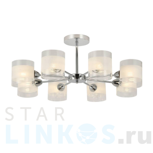 Купить Потолочная люстра Evoluce Miento SLE102802-08 за 14 610 руб. в Туле Купить с доставкой Потолочная люстра Evoluce Miento SLE102802-08 в Туле
