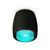 Купить Комплект накладного светильника Ambrella light Techno Spot XS1142023 SBK/BL черный песок/голубой (C1142, N7194) в Туле