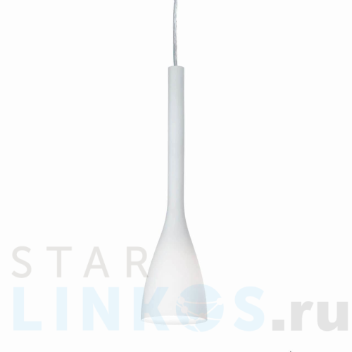 Купить с доставкой Подвесной светильник Ideal Lux Flut SP1 Small Bianco 035697 в Туле