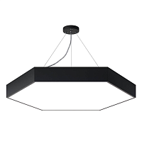 Купить Подвесной светодиодный cветильник Geometria ЭРА Hexagon SPO-122-B-40K-066 66Вт 4000К черный Б0050553 в Туле