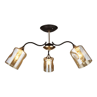 Купить Потолочная люстра IMEX MD.4052-3-S COFFEE+FGD в Туле