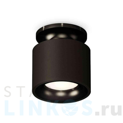 Купить с доставкой Комплект накладного светильника Ambrella light Techno Spot XS7511061 SBK/PBK черный песок/черный полированный (N7926, C7511, N7011) в Туле