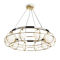 Купить Подвесная люстра Maytoni Carcass MOD312PL-10GCH в Туле