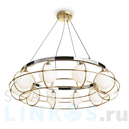 Купить Подвесная люстра Maytoni Carcass MOD312PL-10GCH за 59 081 руб. в Туле Купить с доставкой Подвесная люстра Maytoni Carcass MOD312PL-10GCH в Туле