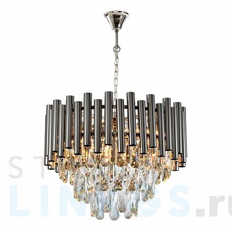 Купить Подвесная люстра iLamp Savage P9510-4 NIC за 42 590 руб. в Туле фото 2 Купить с доставкой Подвесная люстра iLamp Savage P9510-4 NIC в Туле фото 2