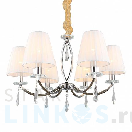 Купить Подвесная люстра Omnilux Breguzzo OML-57703-06 за 15 660 руб. в Туле фото 2 Купить с доставкой Подвесная люстра Omnilux Breguzzo OML-57703-06 в Туле фото 2