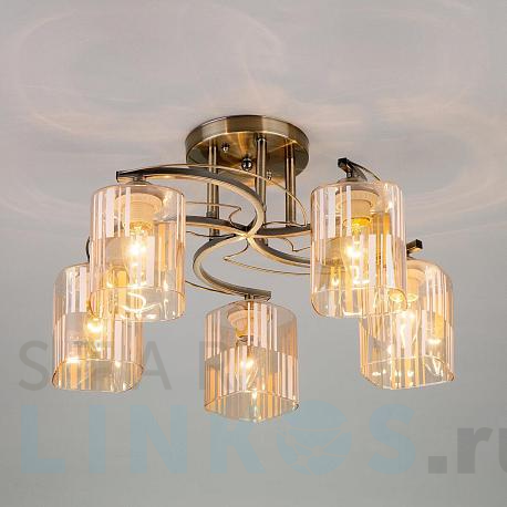 Купить Потолочный светильник Eurosvet 30124/5 античная бронза за 7 190 руб. в Туле фото 2 Купить с доставкой Потолочный светильник Eurosvet 30124/5 античная бронза в Туле фото 2