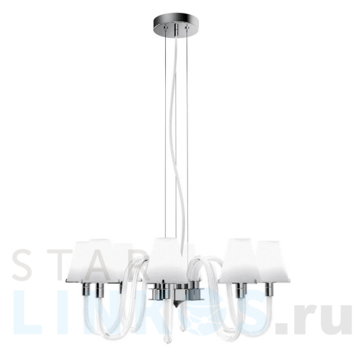 Купить с доставкой Подвесная люстра Lightstar Bianco 760086 в Туле