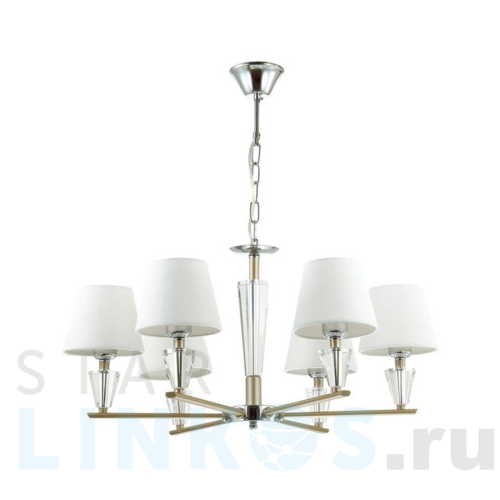 Купить Подвесная люстра Lumion Neoclassi Loraine 3733/6 за 22 500 руб. в Туле Купить с доставкой Подвесная люстра Lumion Neoclassi Loraine 3733/6 в Туле