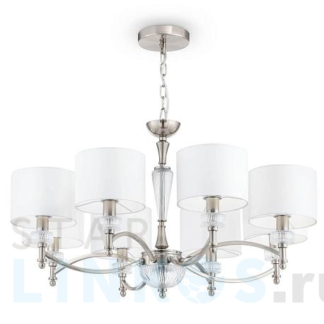 Купить Подвесная люстра Maytoni Alicante MOD014CL-08N за 55 890 руб. в Туле фото 2 Купить с доставкой Подвесная люстра Maytoni Alicante MOD014CL-08N в Туле фото 2