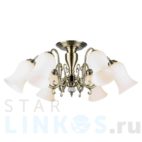 Купить Потолочная люстра Lussole Anaheim LSP-8026 за 16 474 руб. в Туле Купить с доставкой Потолочная люстра Lussole Anaheim LSP-8026 в Туле