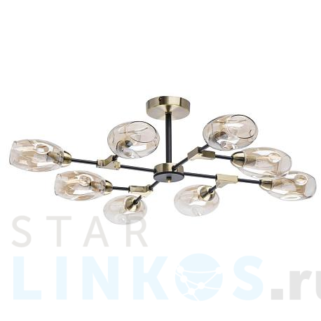 Купить Потолочная люстра De Markt Гамбург 605012208 за 19 720 руб. в Туле фото 2 Купить с доставкой Потолочная люстра De Markt Гамбург 605012208 в Туле фото 2