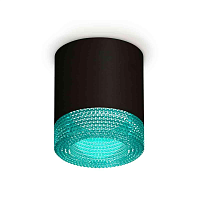 Купить Комплект накладного светильника Ambrella light Techno Spot XS7402013 SBK/BL черный песок/голубой (C7402, N7194) в Туле