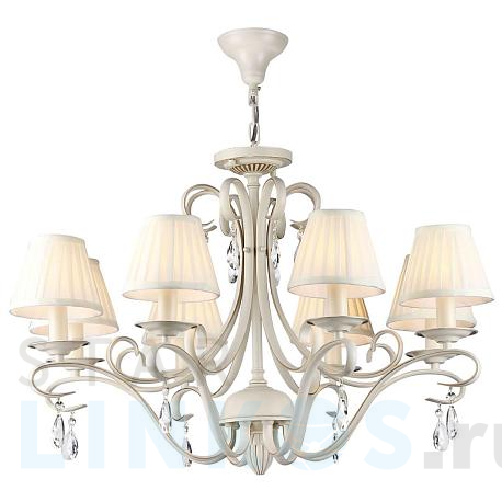 Купить Подвесная люстра Maytoni Brionia ARM172-08-G за 33 660 руб. в Туле фото 2 Купить с доставкой Подвесная люстра Maytoni Brionia ARM172-08-G в Туле фото 2