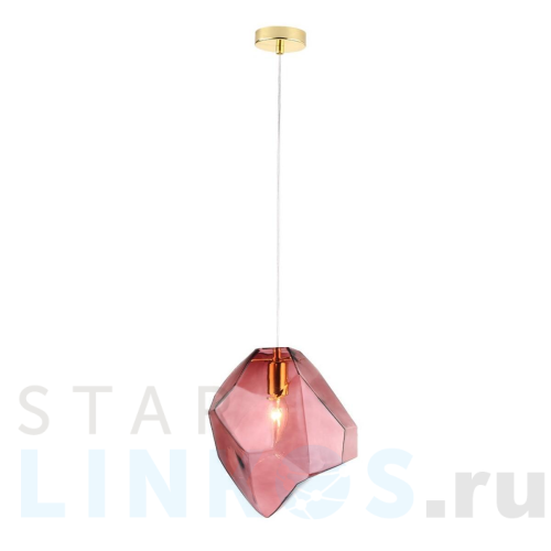 Купить Подвесной светильник Crystal Lux NUESTRO SP1 GOLD/PINK за 5 900 руб. в Туле Купить с доставкой Подвесной светильник Crystal Lux NUESTRO SP1 GOLD/PINK в Туле