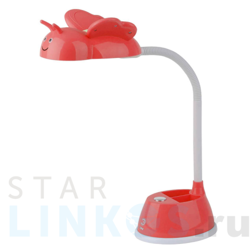 Купить с доставкой Настольная лампа ЭРА NLED-434-6W-R Б0031617 в Туле
