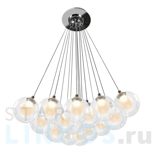 Купить Подвесная светодиодная люстра iLedex Epical C4492-15 CR за 46 490 руб. в Туле Купить с доставкой Подвесная светодиодная люстра iLedex Epical C4492-15 CR в Туле