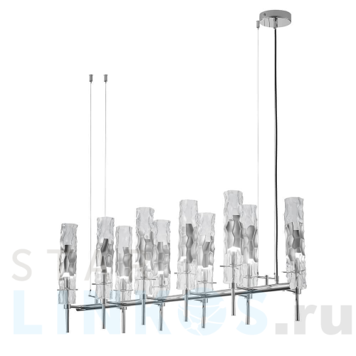 Купить Подвесная люстра Crystal Lux Primavera SP10 Chrome за 55 900 руб. в Туле Купить с доставкой Подвесная люстра Crystal Lux Primavera SP10 Chrome в Туле