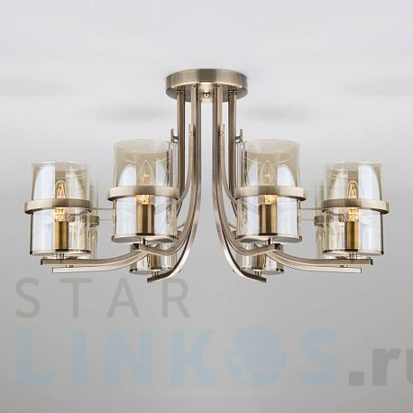 Купить Потолочная люстра Eurosvet 60085/8 античная бронза за 20 700 руб. в Туле фото 2 Купить с доставкой Потолочная люстра Eurosvet 60085/8 античная бронза в Туле фото 2