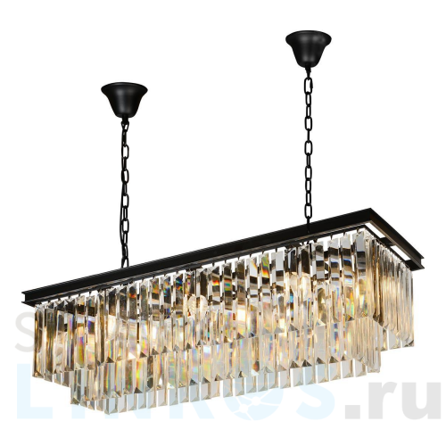 Купить Подвесная люстра iLamp Triumph 6118-1000 BK за 61 390 руб. в Туле Купить с доставкой Подвесная люстра iLamp Triumph 6118-1000 BK в Туле