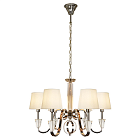 Купить Подвесная люстра iLamp Alesti P2424-6 Nickel в Туле