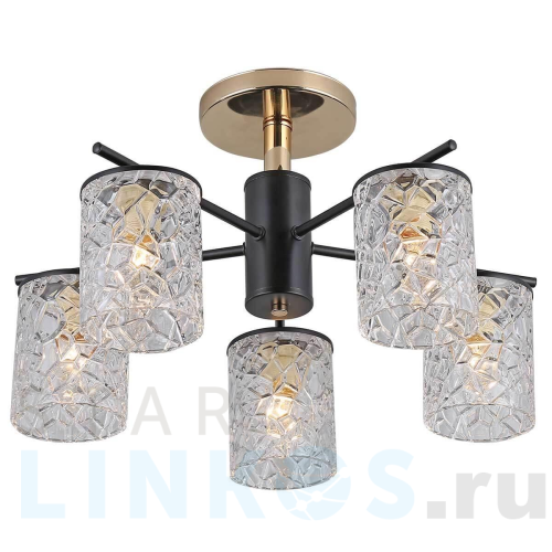 Купить Потолочная люстра Rivoli Linda 9090-305 Б0052698 за 10 528 руб. в Туле Купить с доставкой Потолочная люстра Rivoli Linda 9090-305 Б0052698 в Туле